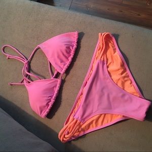 Victoria secret 3 piece bathing suit